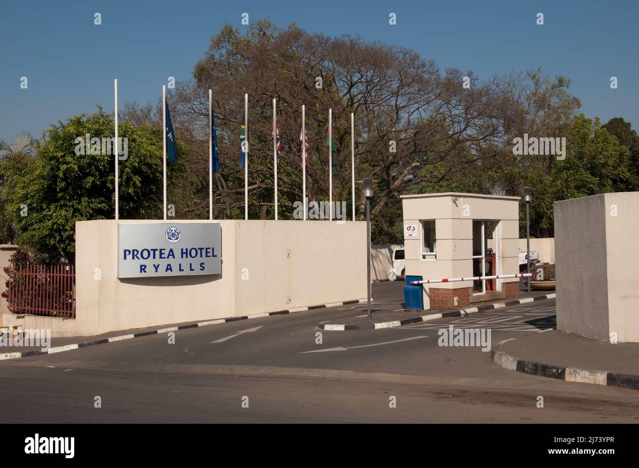 Entrance, Luxury Hotel, Blantyre, Malawi, Africa Stock Photo Alamy