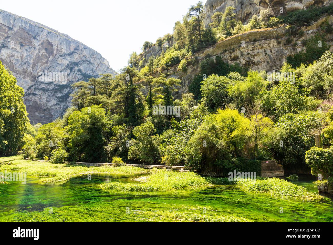 Fontaine de Vaucluse, one of France’s natural wonders in Provence