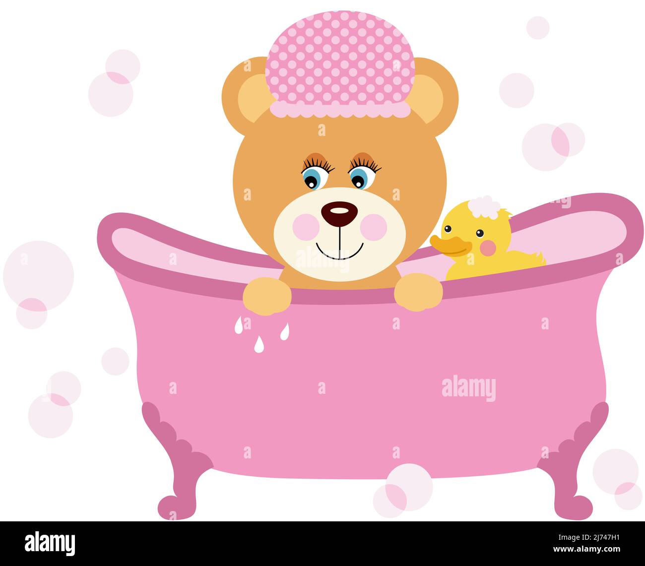 Picture of Child teddy bear water hi-res stock photography and images - Alamy