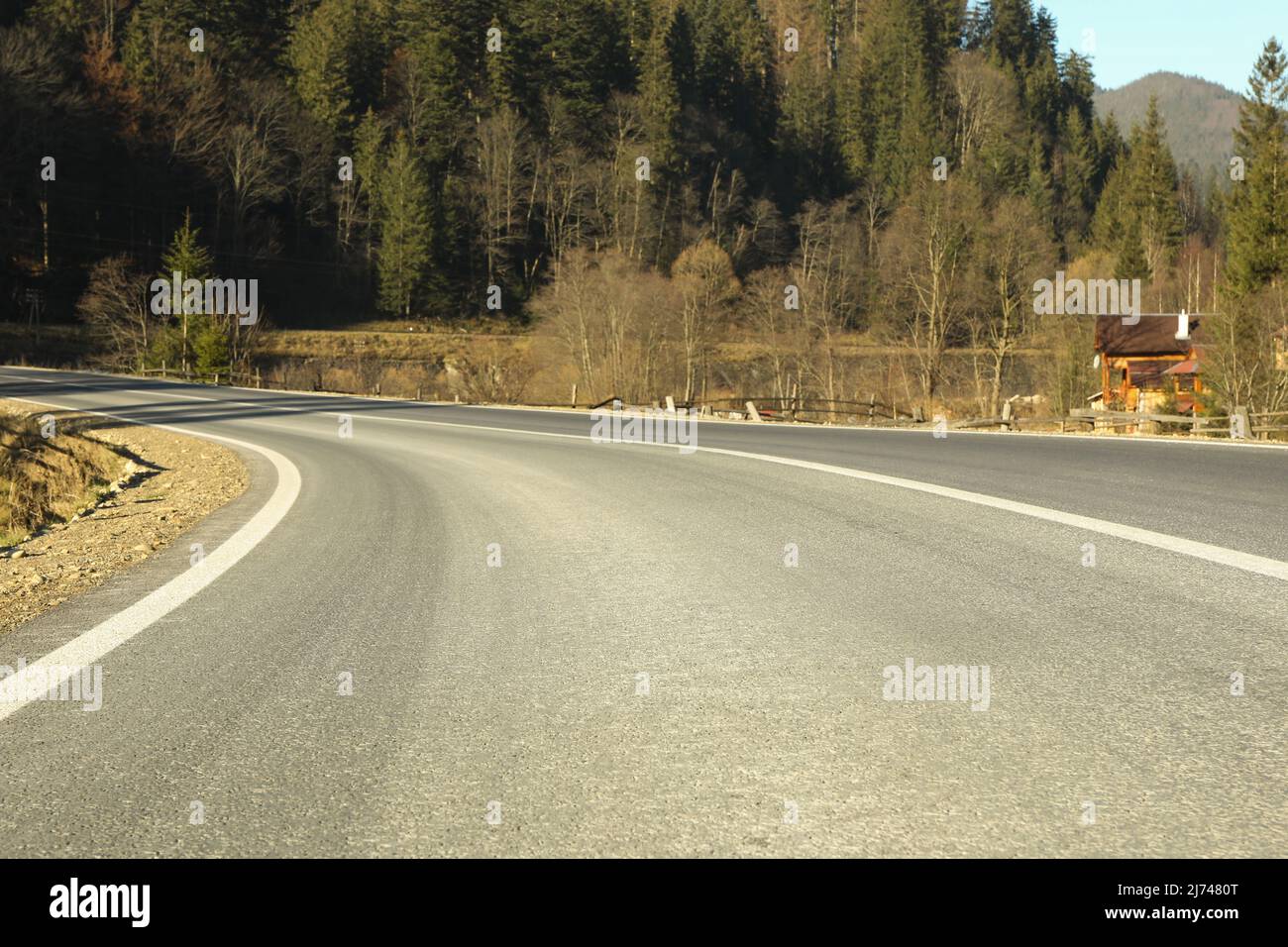 Ukrainian landscape country road hi-res stock photography and images ...