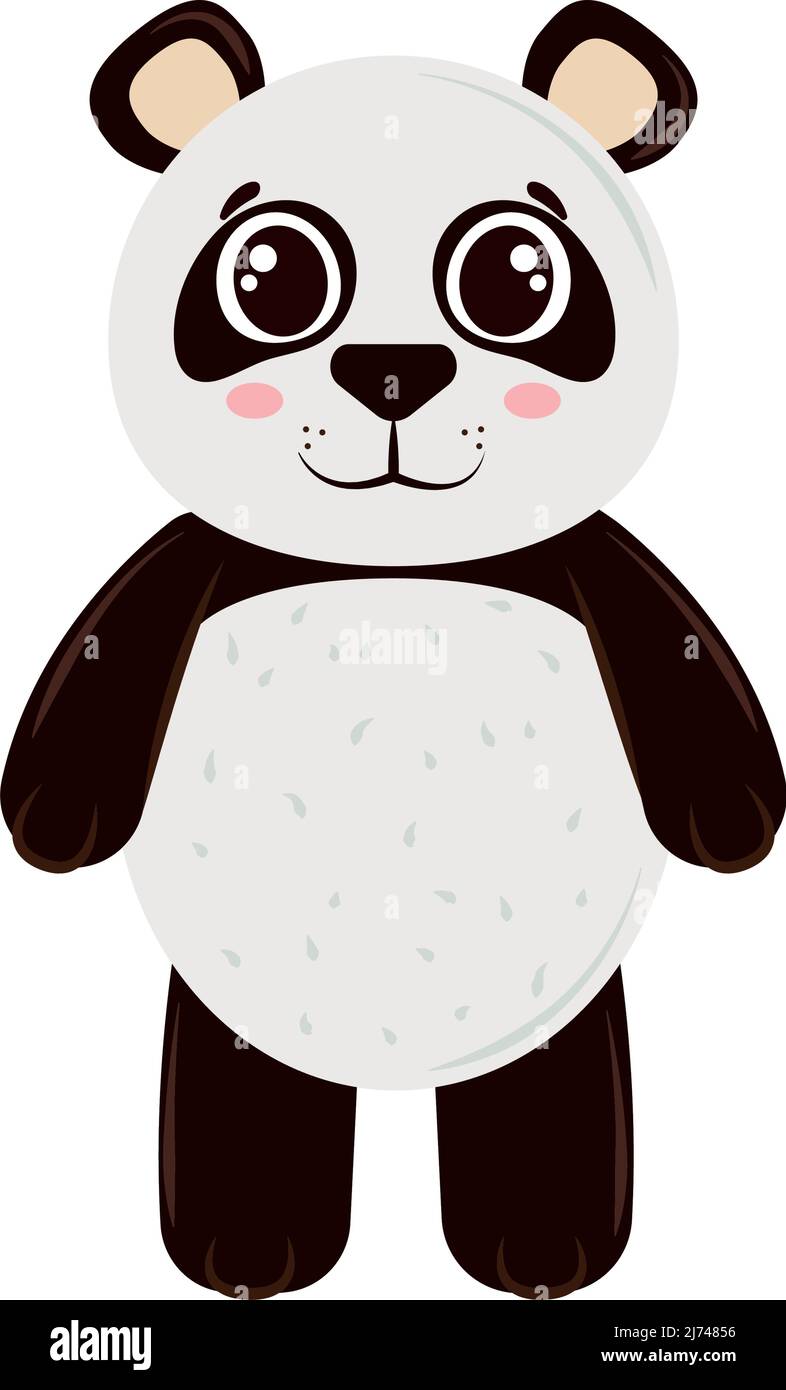 Cute Panda Icon Stock Vector Image Art Alamy