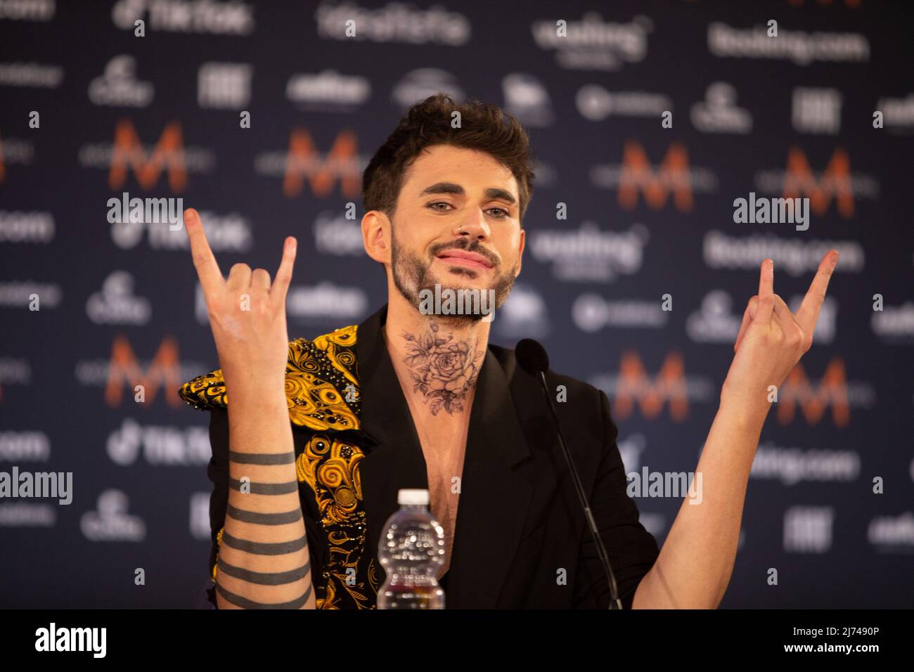 Alvan of Alvan & Ahez (Fulenn) France during the Eurovision Song ...