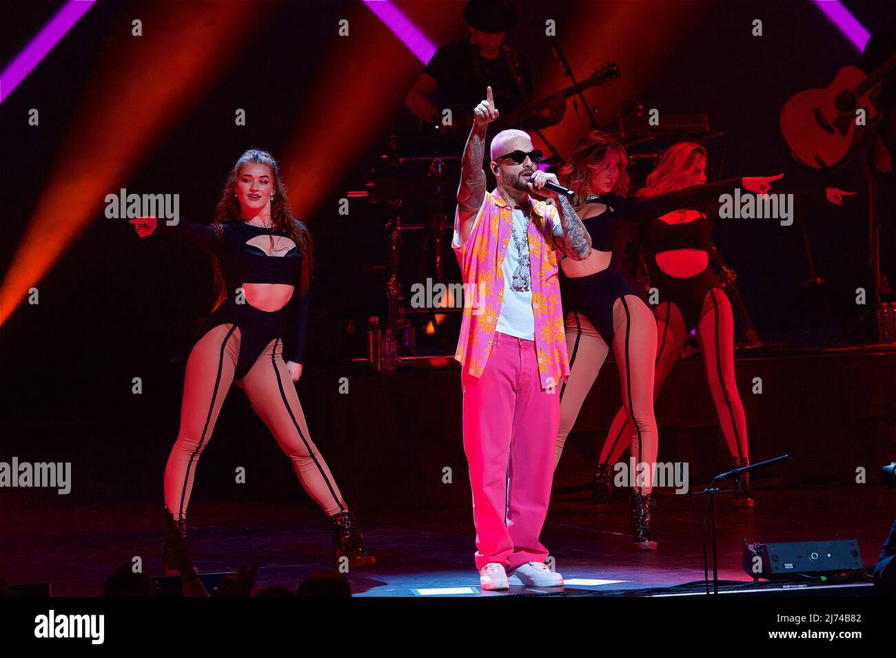 Hollywood Fl May 5 Maluma Performs During The Formula 1 Miami Grand Prix Kick Off Concert At Hard Rock Live At Seminole Hard Rock Hotel Casino Hollywood On May 5
