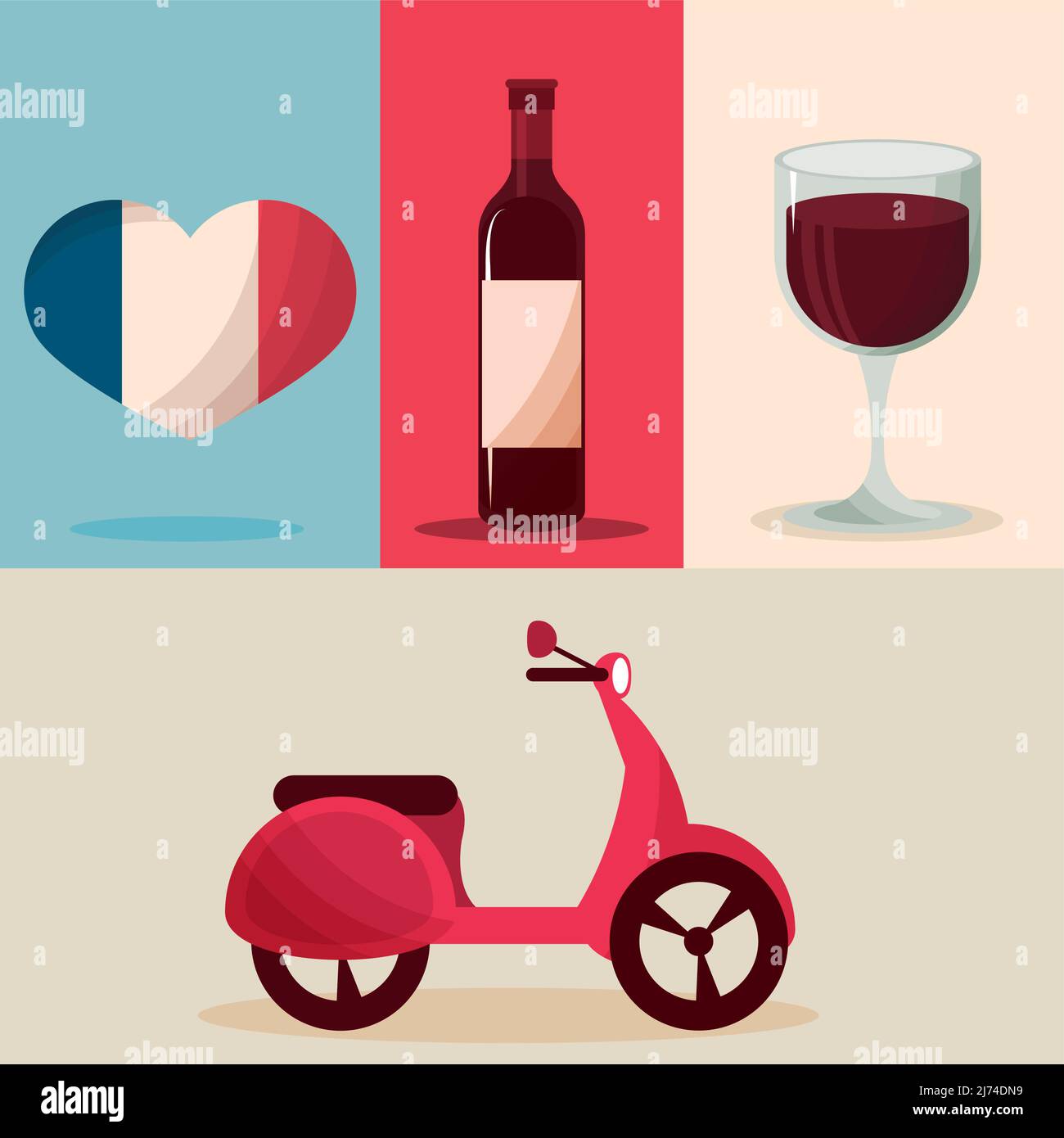 icons set france Stock Vector Image & Art - Alamy
