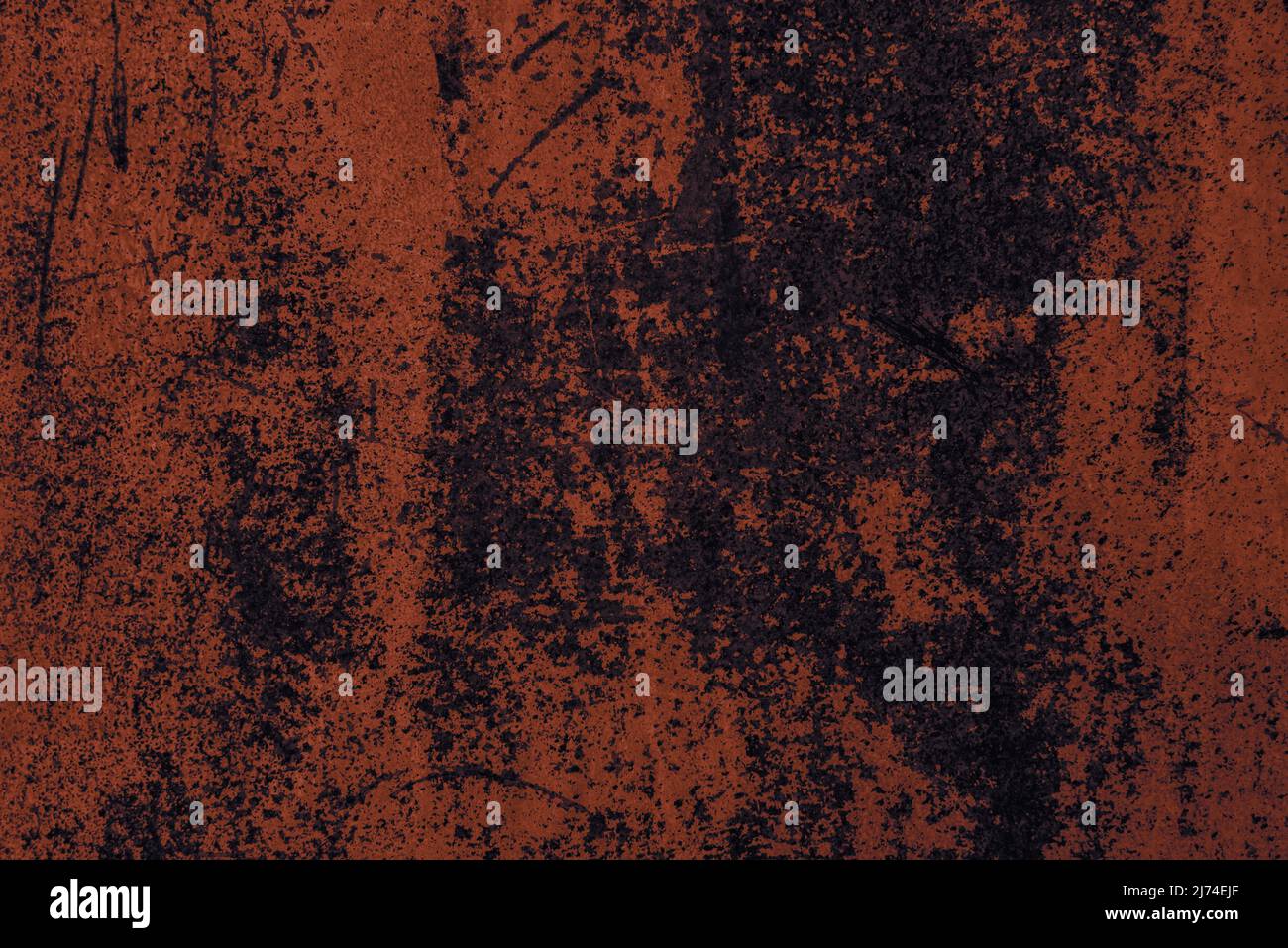 Dark rusty background with abstract chaotic patter Stock Photo
