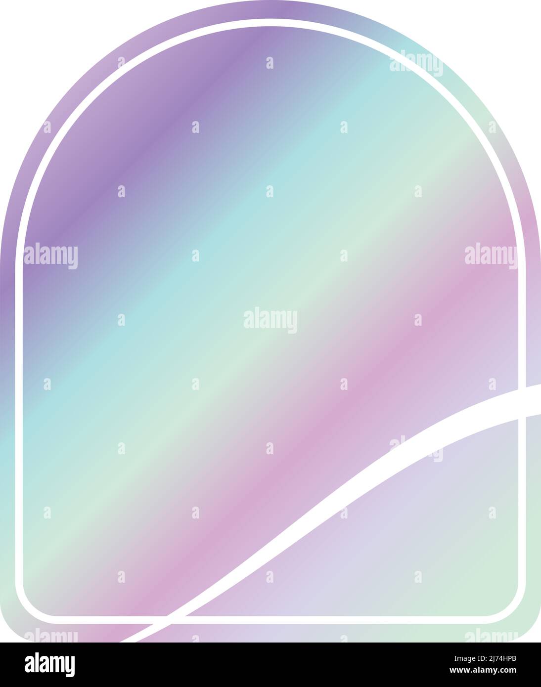 holographic flat icon Stock Vector Image & Art - Alamy