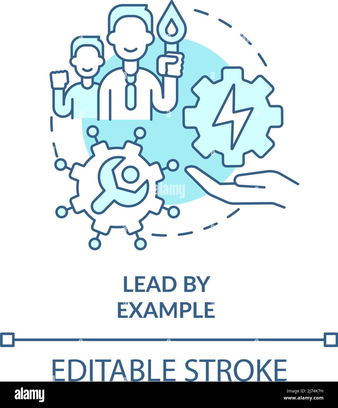 Lead environment Stock Vector Images Alamy