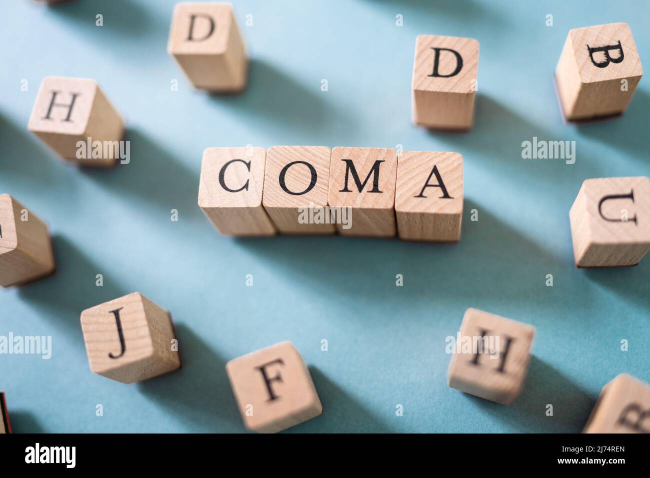 Patient Coma Therapy And Health Accident Concept Stock Photo