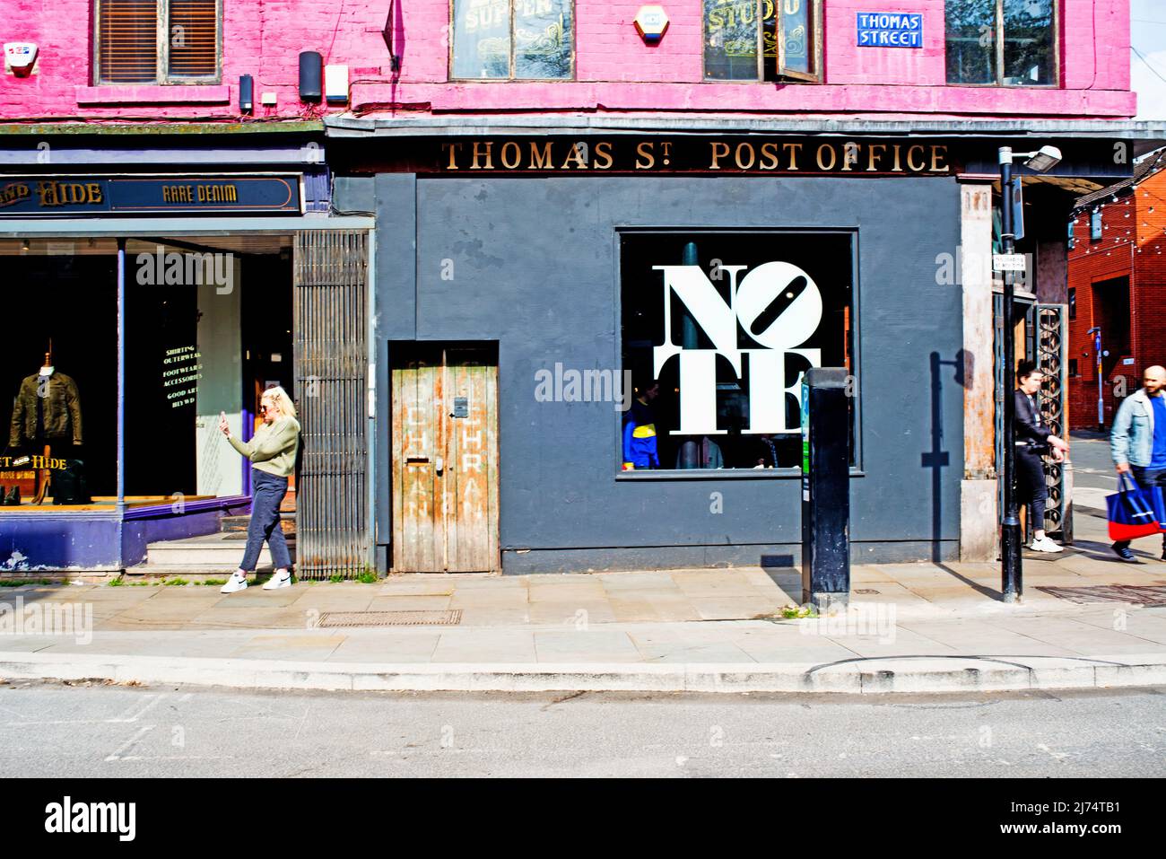Old Thomas Street Post Office, Manchester, England Stock Photo Alamy