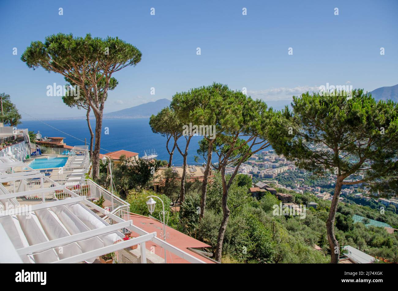Sorento and Capri, Italy Stock Photo