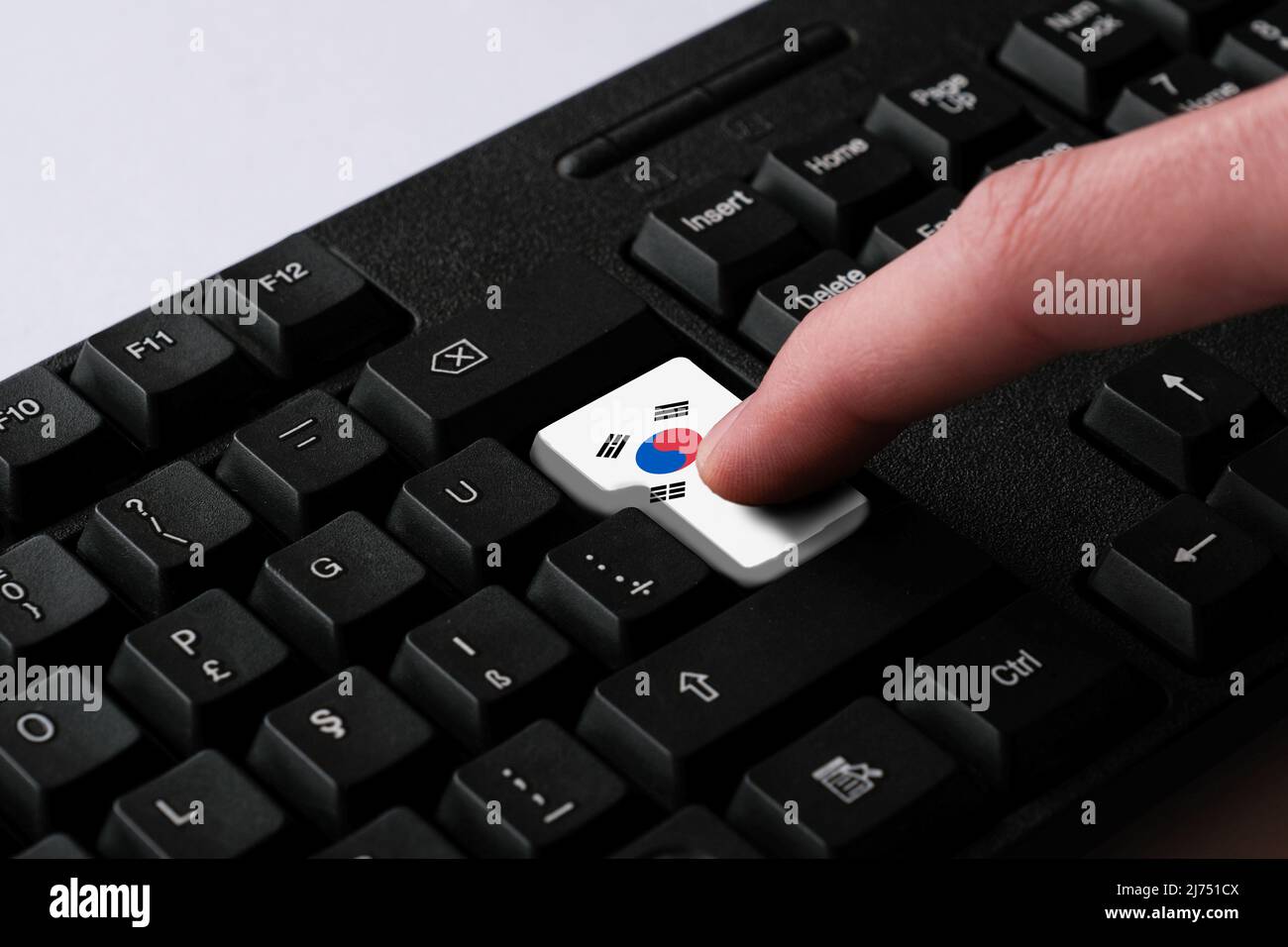 Flag of the south korea hi-res stock photography and images - Alamy