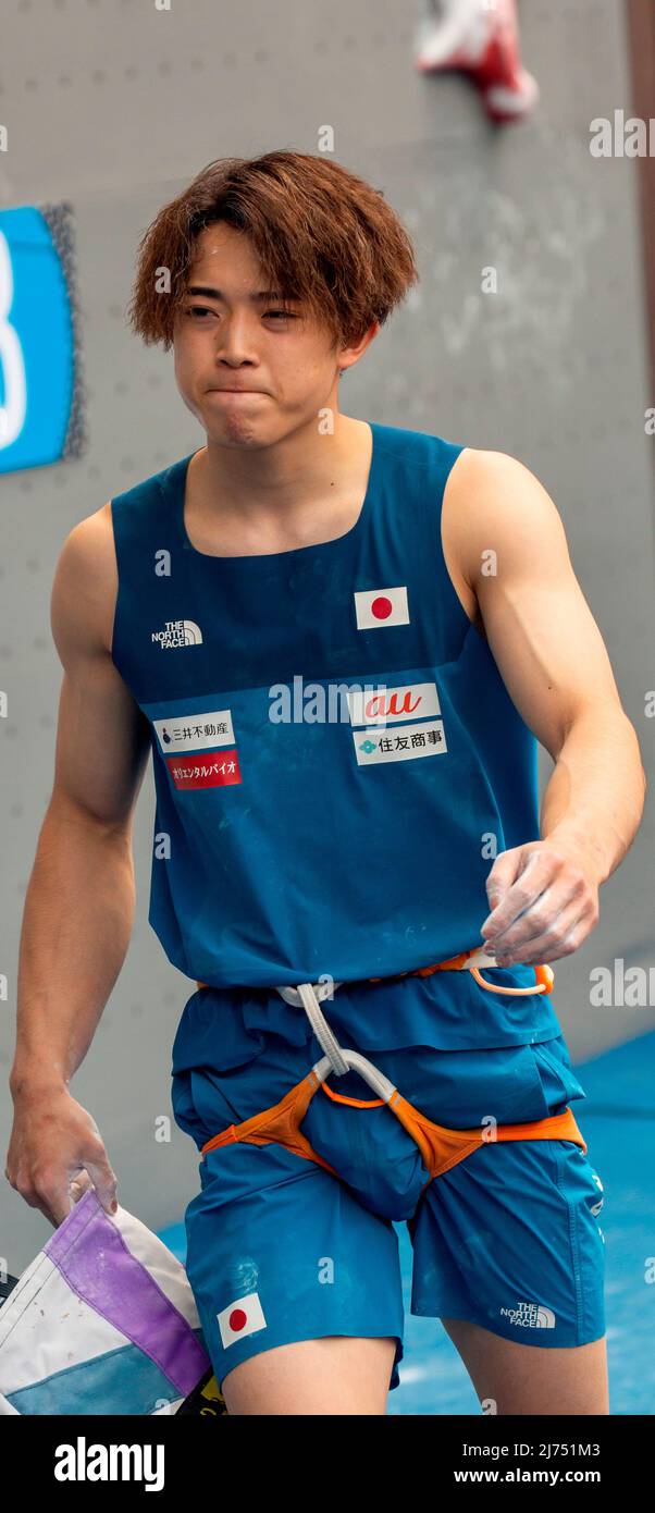Ryo Omasa (JPN), May 6, 2022 Sport Climbing Men's Speed