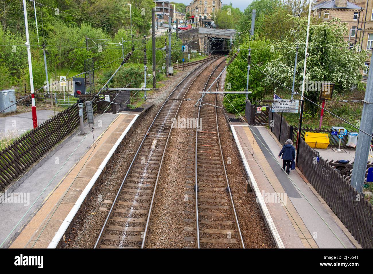 Shipley railway station serves the market town of Shipley in West