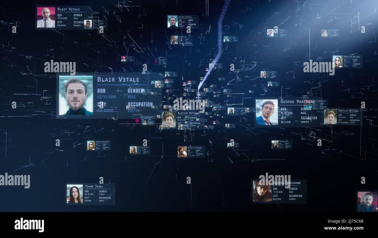 Communication network concept digital transformation hi-res stock ...