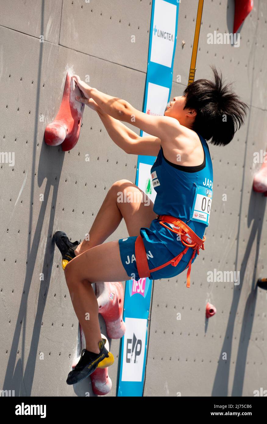 Fumika Kawakami (JPN), May 6, 2022 Sport Climbing Women's Speed