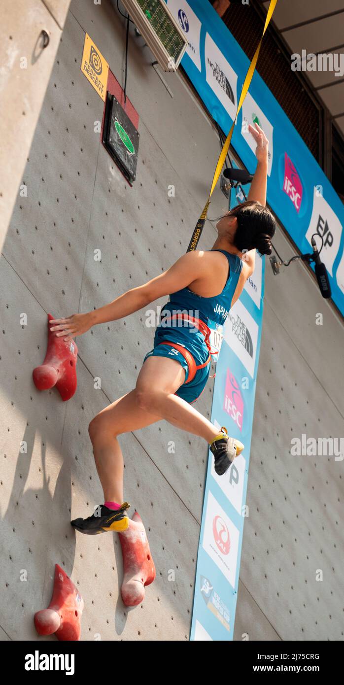 Karin Hayashi (JPN), May 6, 2022 Sport Climbing Women's Speed