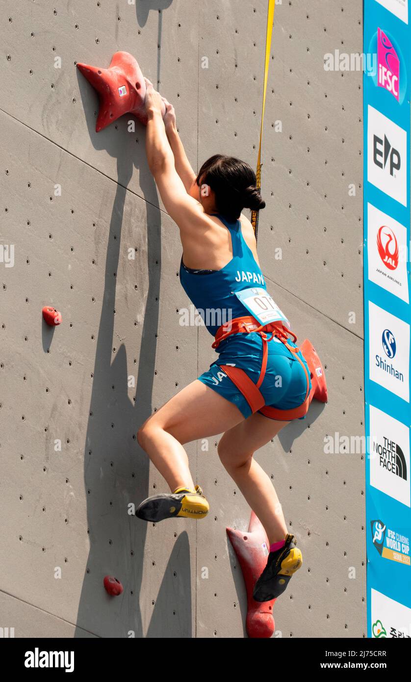 Karin Hayashi (JPN), May 6, 2022 Sport Climbing Women's Speed