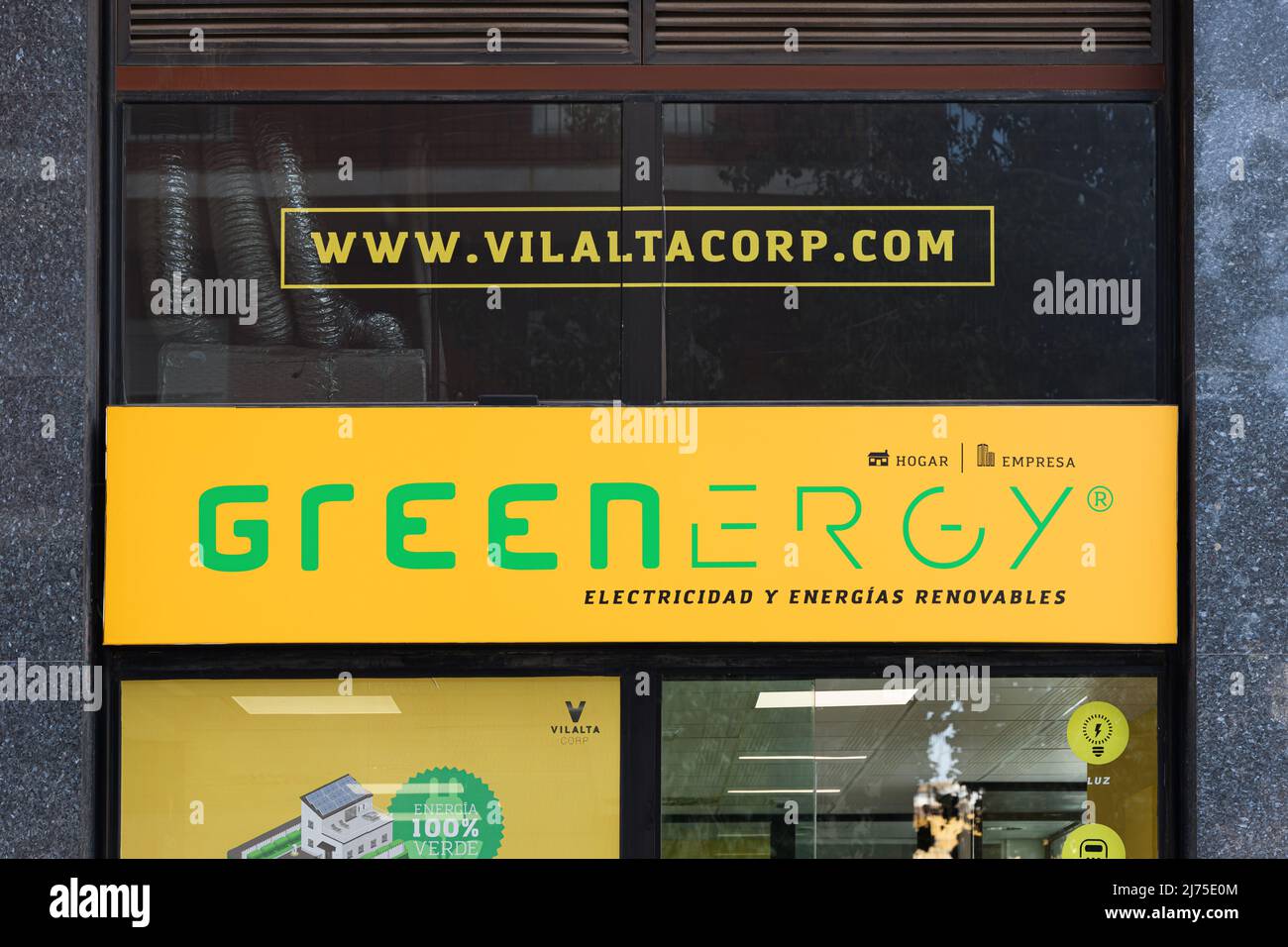 VALENCIA, SPAIN MAY 05, 2022 Vilalta is a Spanish electric and