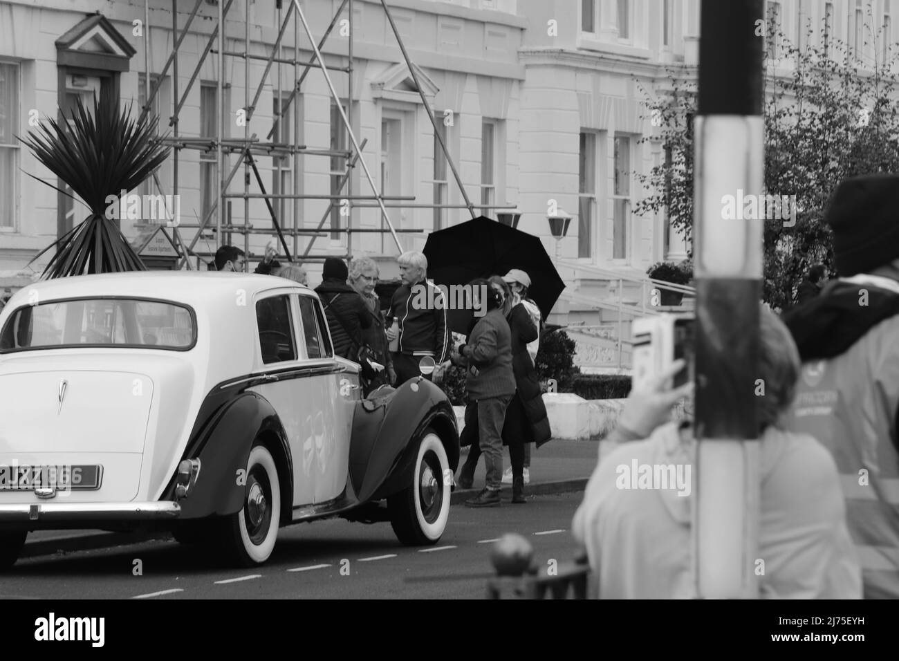 Actor Steve Coogan is filming a four part minidrama for the BBC the