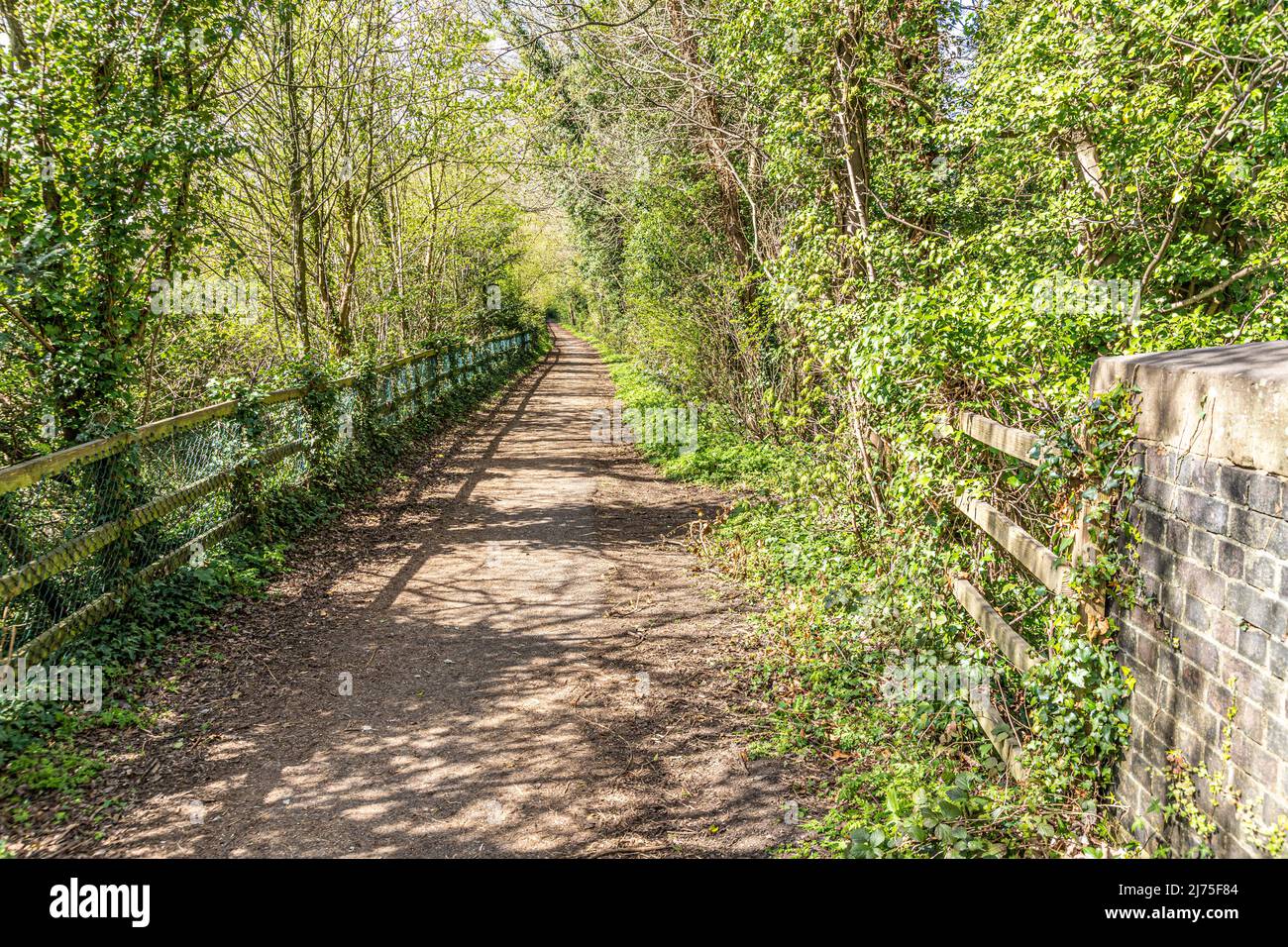 The Stroud Valleys Trail and the Cotswold Way National Trail on the old