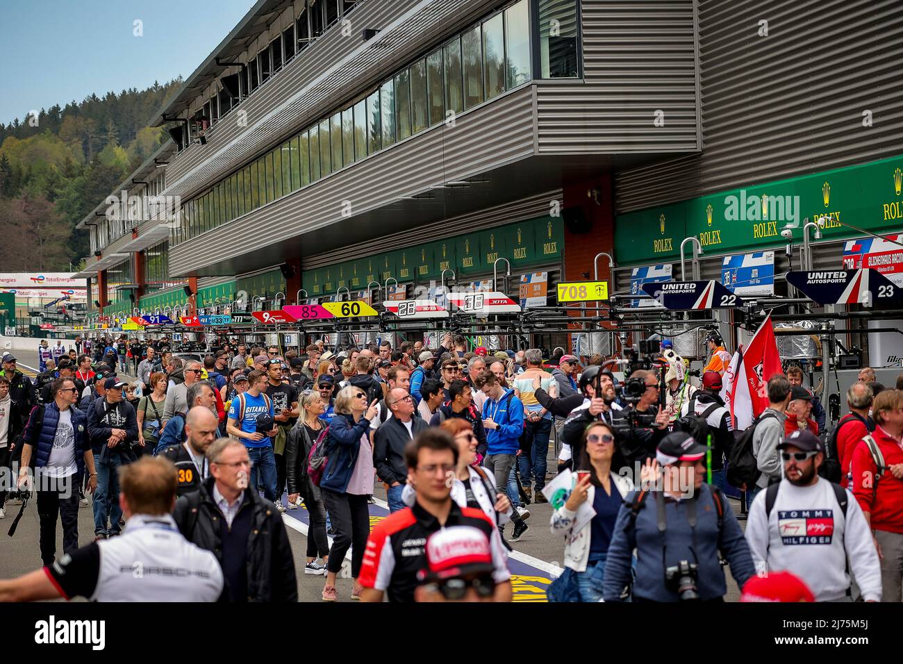 Pit walk during the 6 Hours of SpaFrancorchamps 2022, 2nd round of the 2022 FIA World Endurance