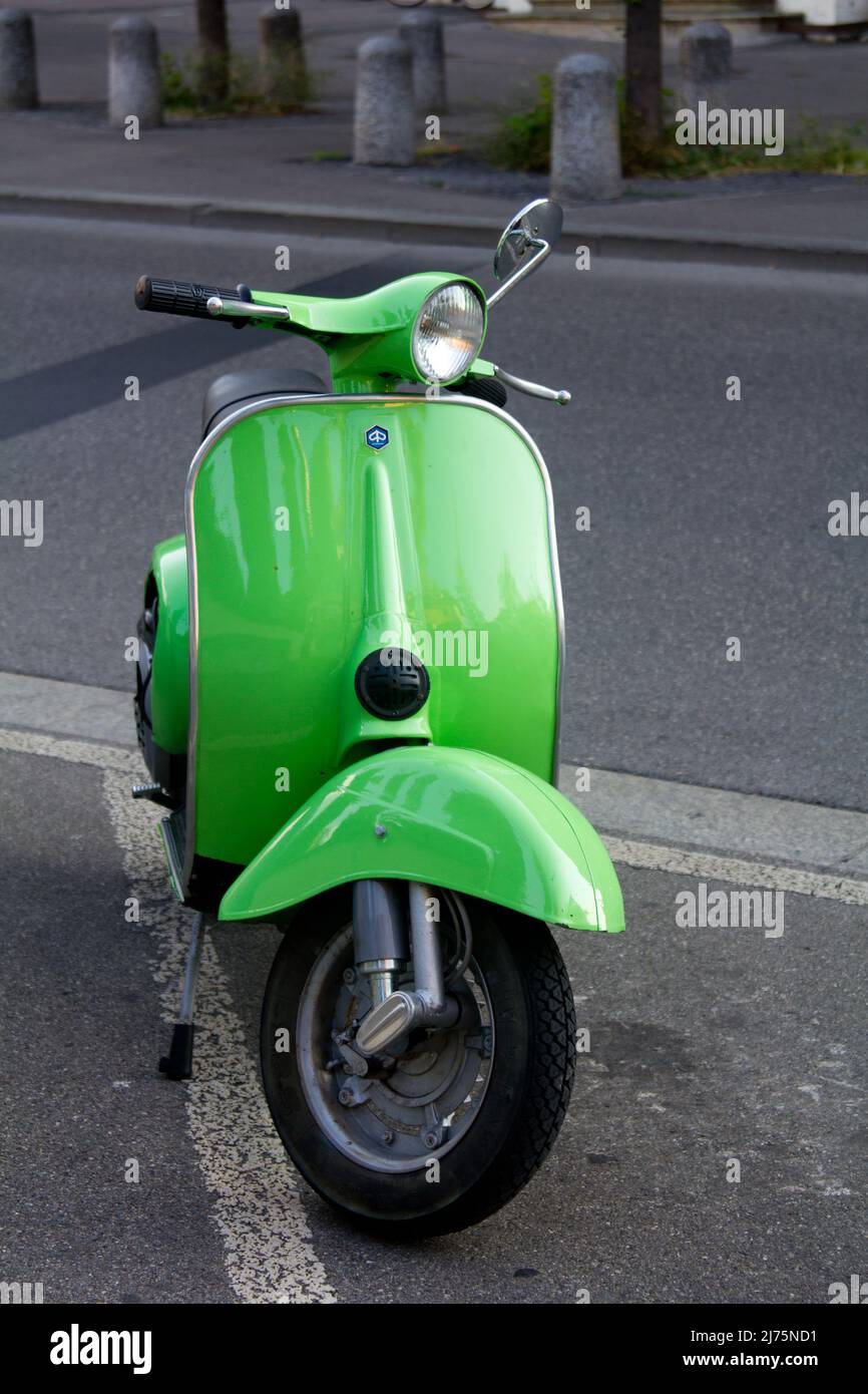 Piaggio Vespa italian scooter Stock Photo