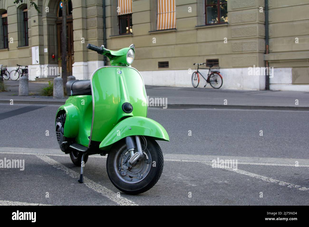 Piaggio Vespa italian scooter Stock Photo