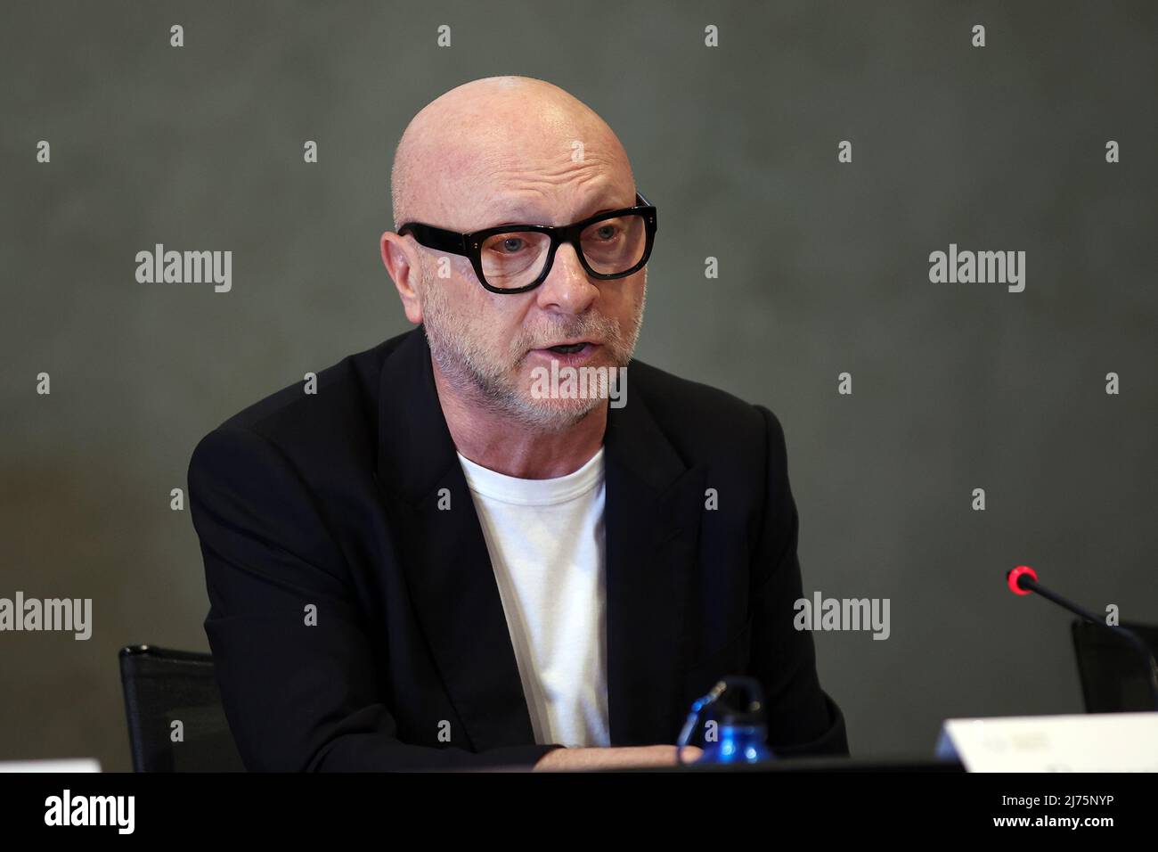in the photo Domenico Dolce Stock Photo Alamy