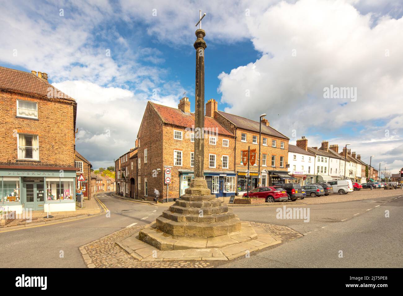 Bedale North Yorkshire Stock Photo Alamy