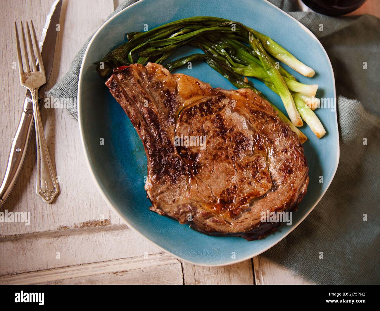 Rib eye steak hires stock photography and images Alamy