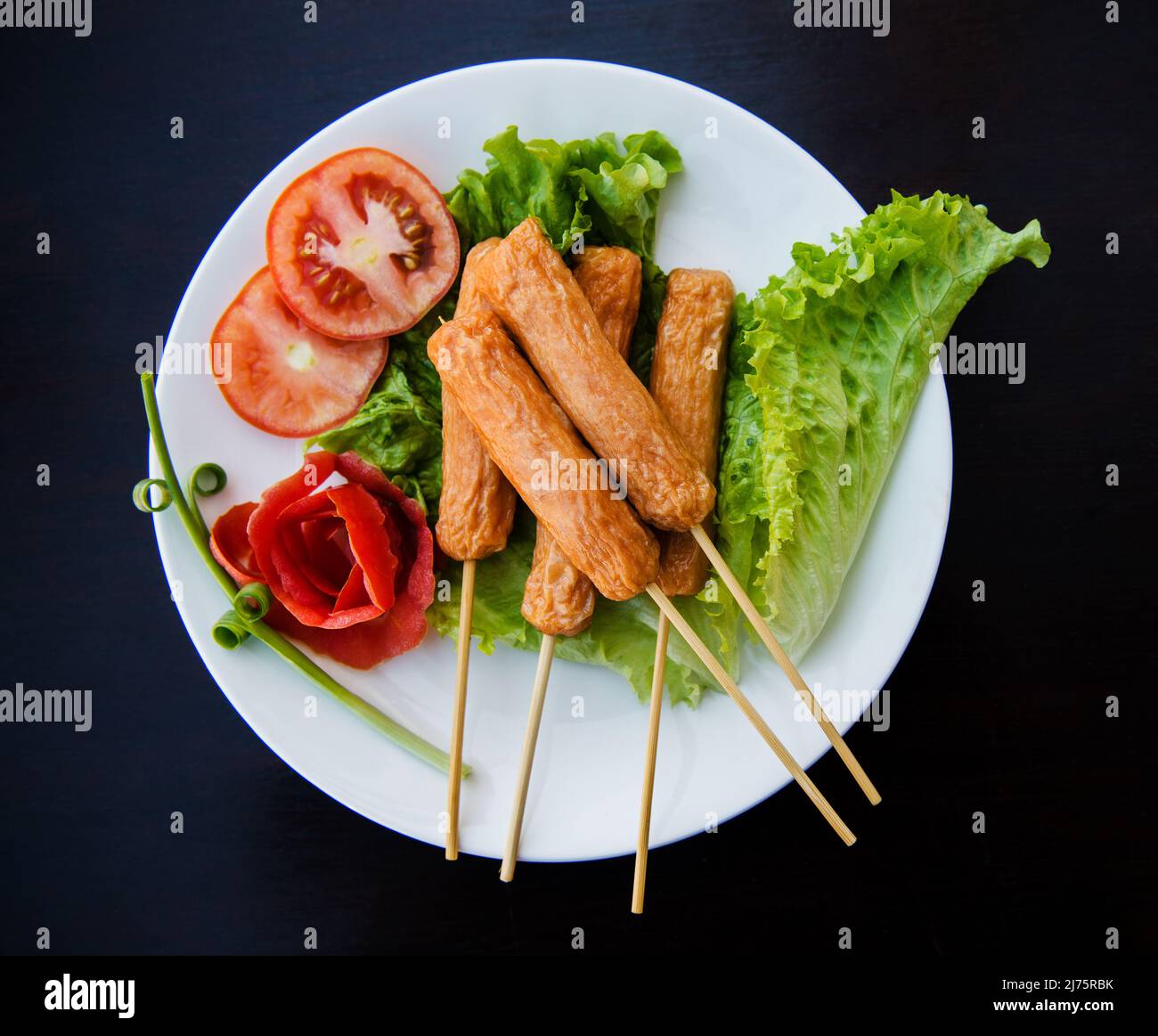 Thai fried tofu appetizers Stock Photo Alamy