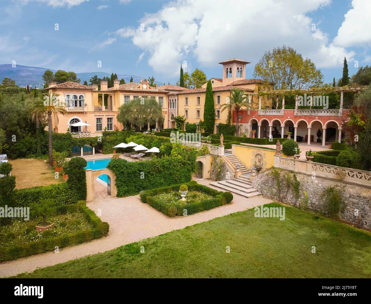 Chateau Dieter, Grasse, France Stock Photo