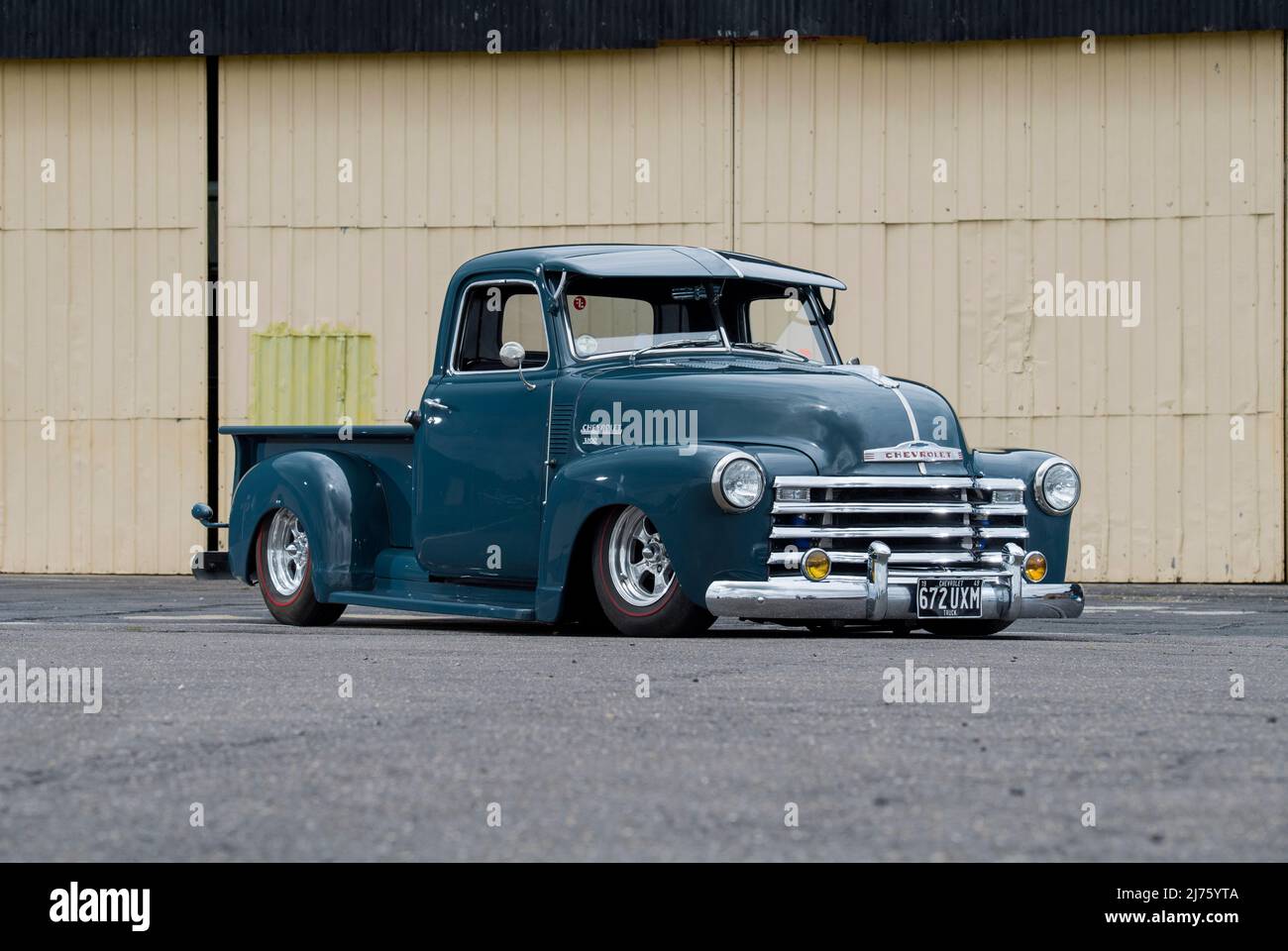 1954 Chevy 3100 pick up truck Stock Photo - Alamy