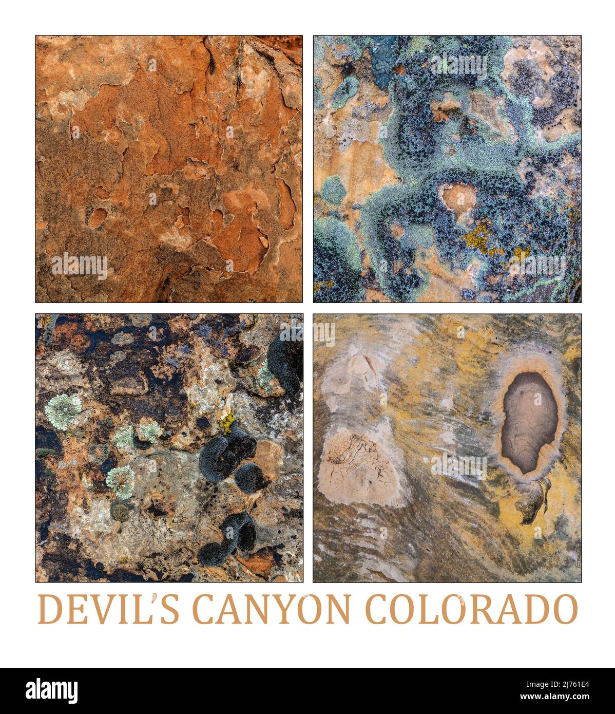 Classic Landscapes Series: Devil's Canyon NCA, Colorado. Stock Photo