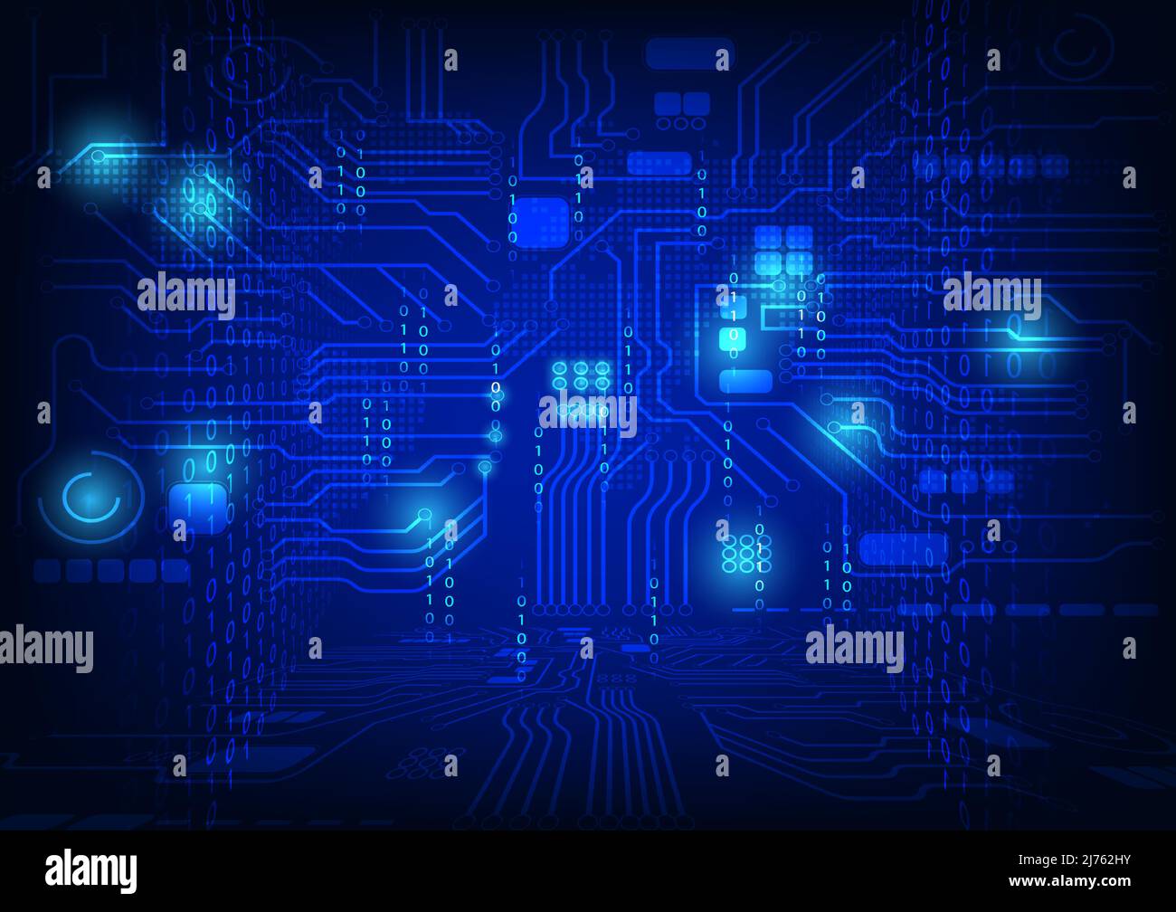 digital abstract background circle Hitech Technology style glow network ...