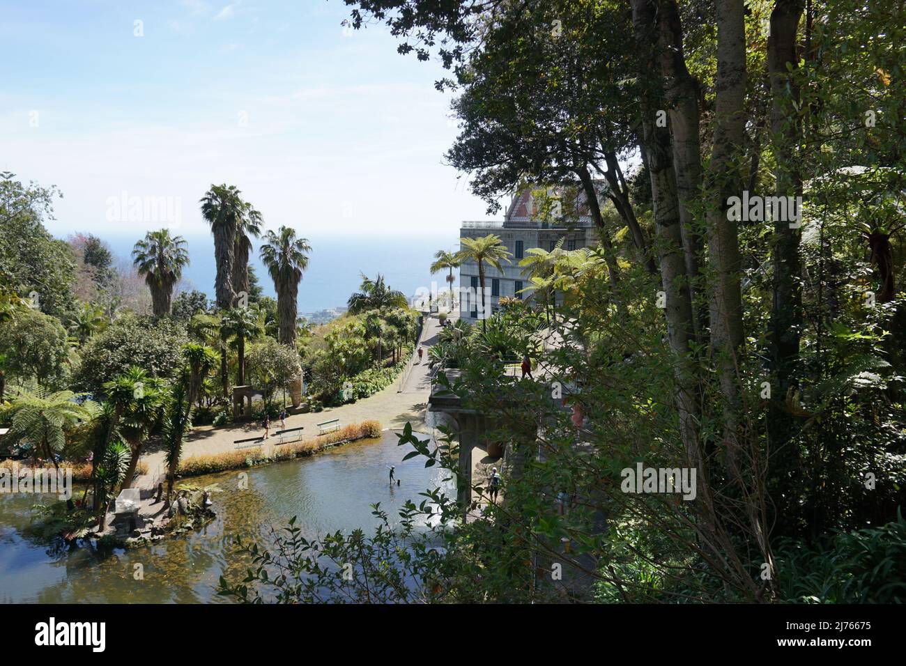 The Jardim Tropical Monte Palace in Monte, Funchal on Madeira island, Portugal, Europe. Photo by Matheisl Stock Photo
