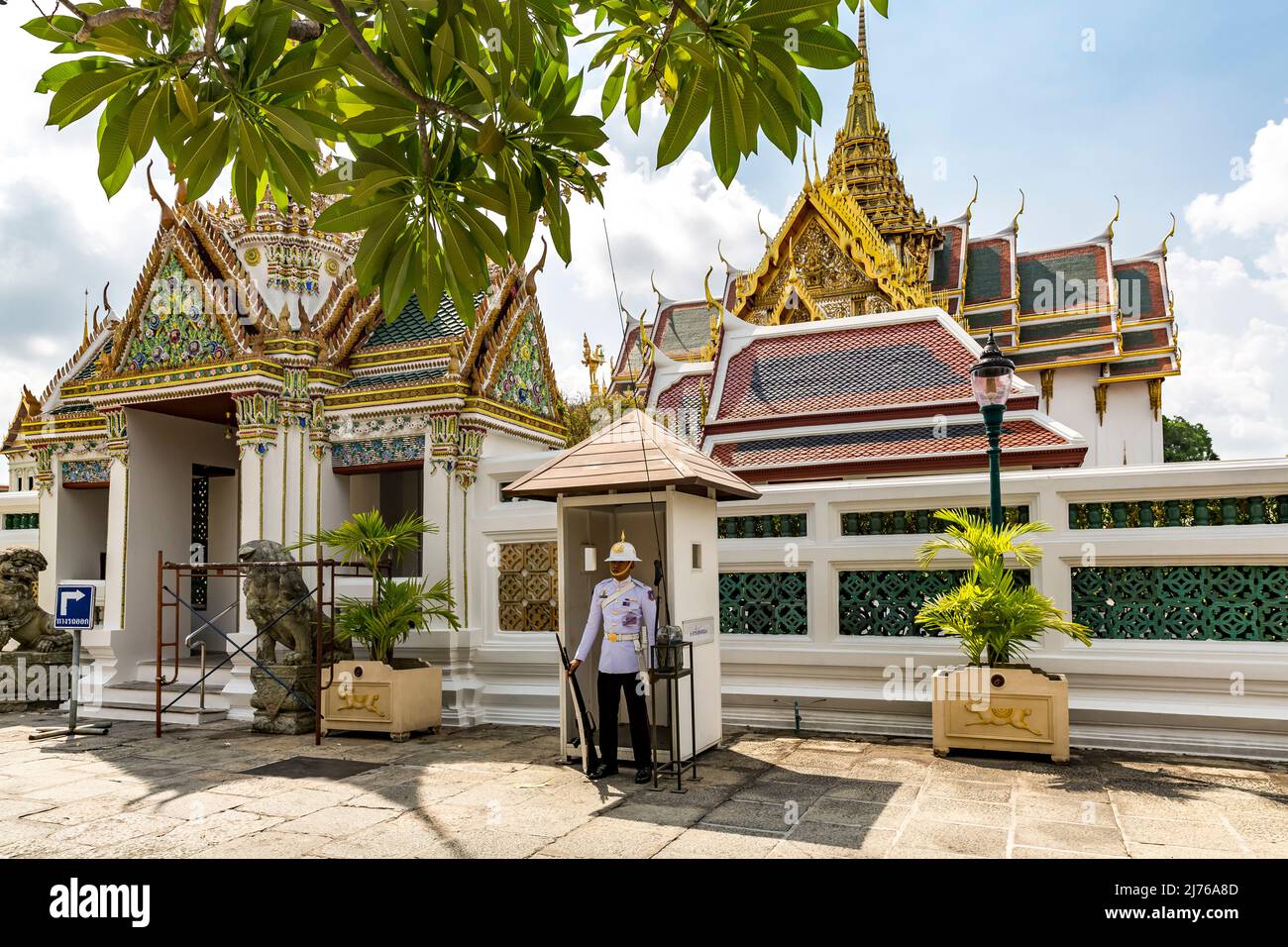 Royal Palace, Grand Palace, Wat Phra Kaeo, Temple of the Emerald Buddha, Bangkok, Thailand, Asia Stock Photo