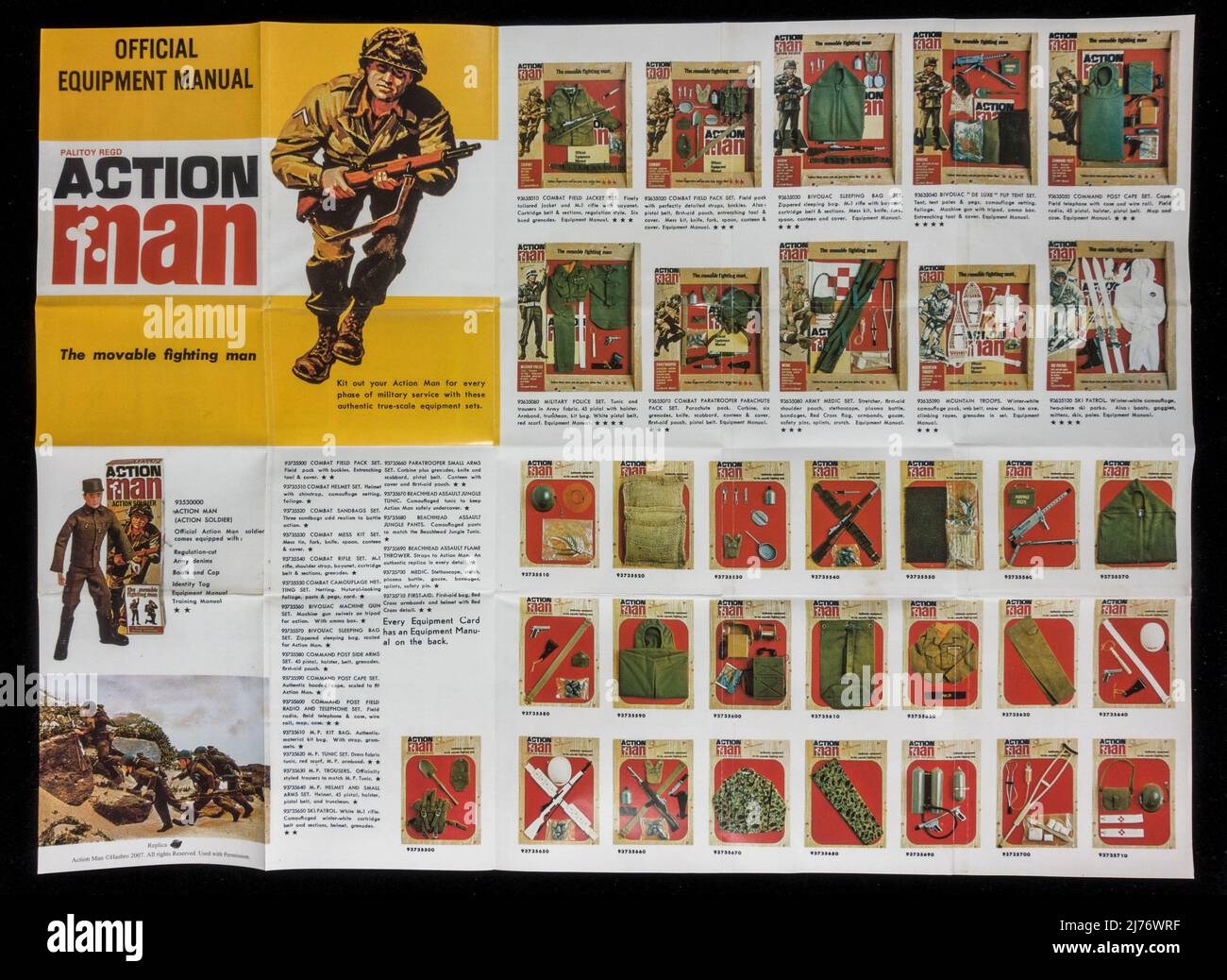 1980年 当時物 アクションマン パリトーイポスター (35) Action man toys hi-res stock photography and images - Alamy