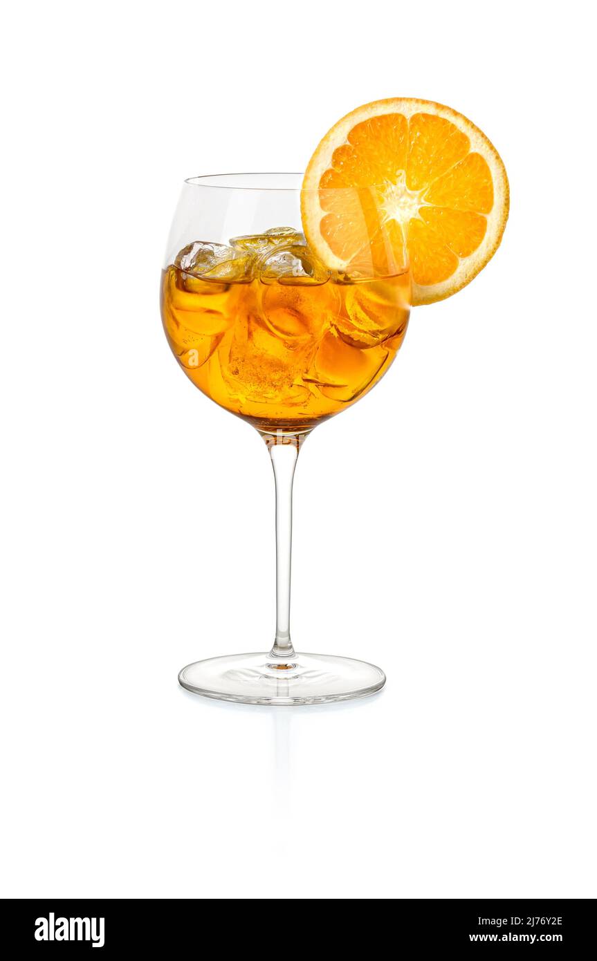 Spritz is a typical Italian aperitif Stock Photo - Alamy