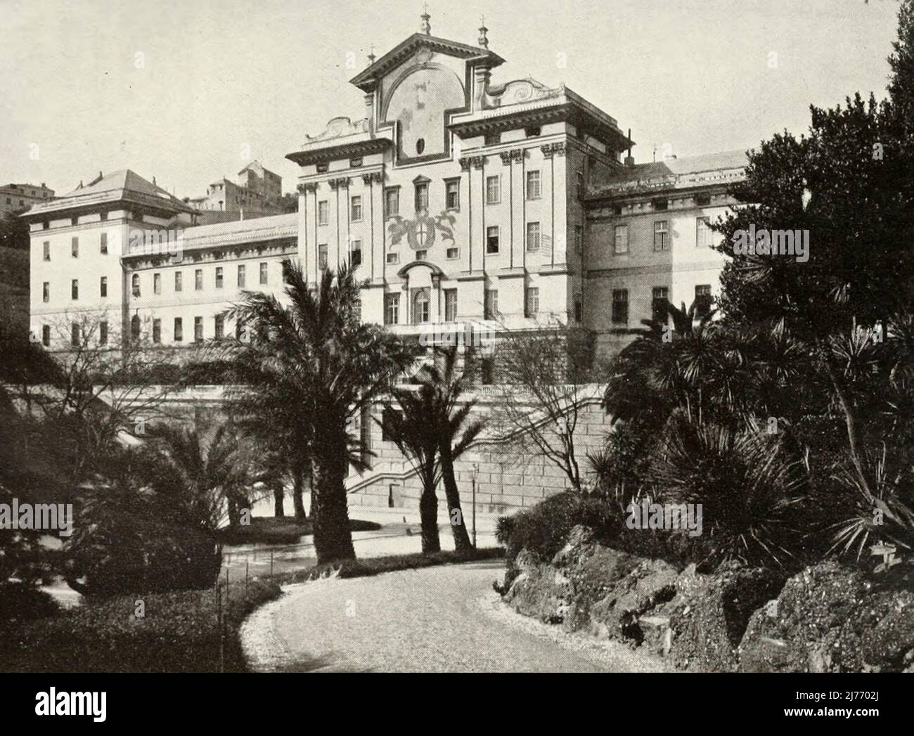Albergo Dei Poveri, circa 1900 Stock Photo