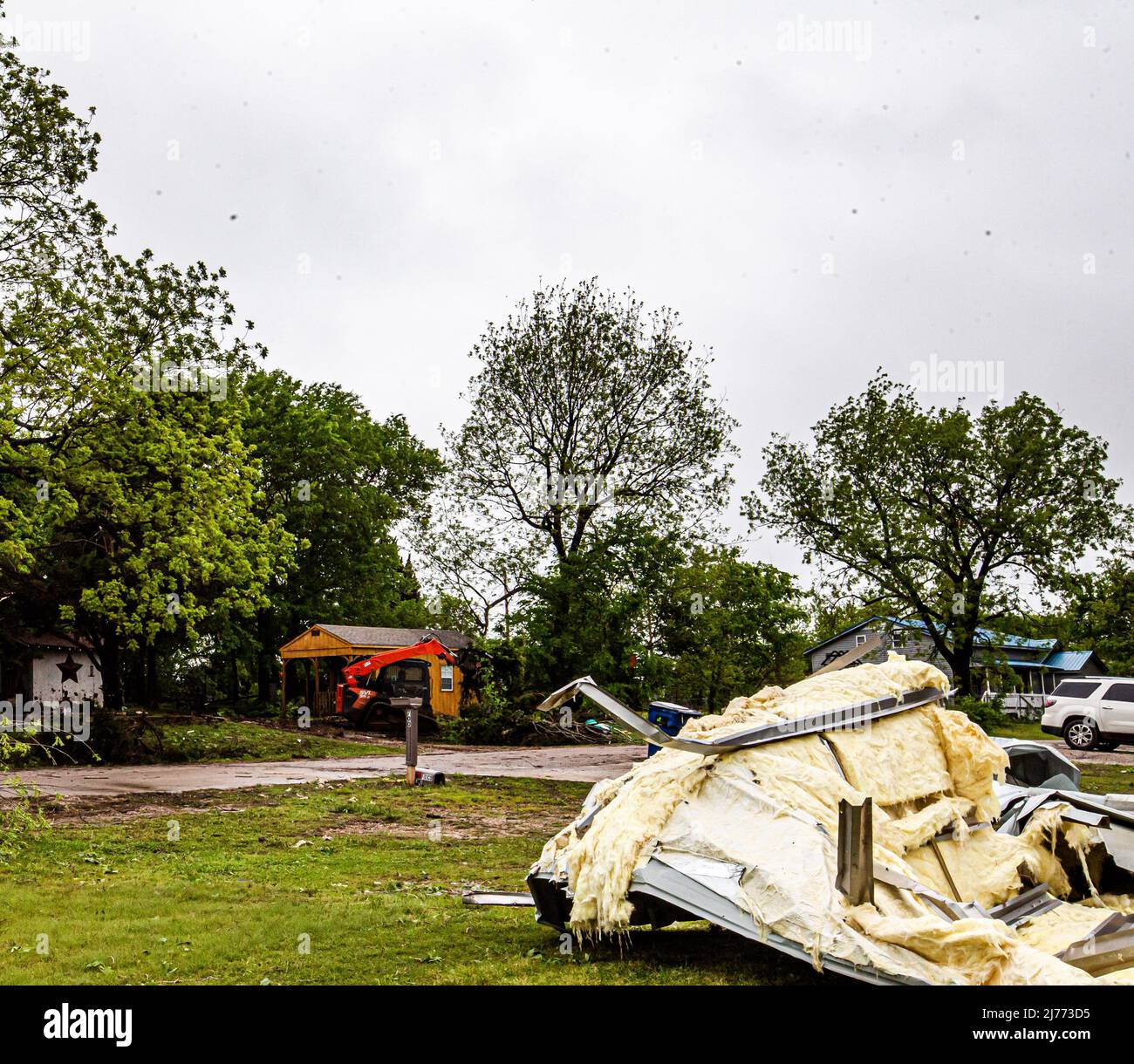 May 5, 2022, Seminole, Oklahoma, U.S.A Severe Weather Causes Tornado Damage in Seminole