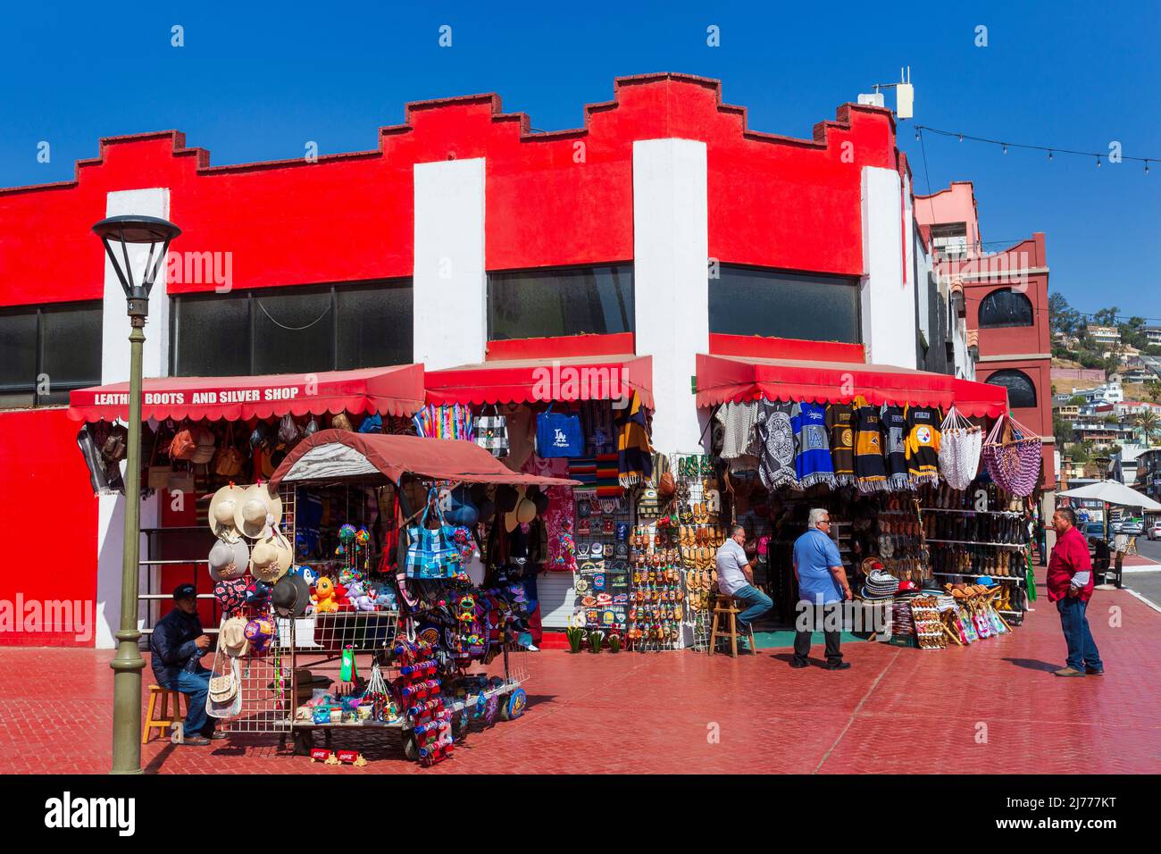 Store, Ensenada, Baja California, Mexico Stock Photo