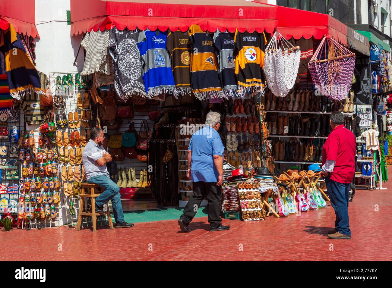 Store, Ensenada, Baja California, Mexico Stock Photo