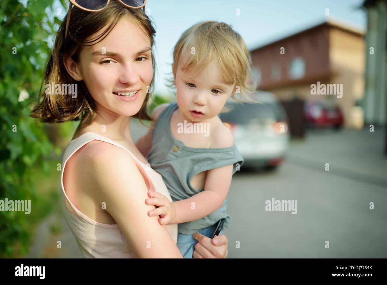Big age gap children hires stock photography and images Alamy