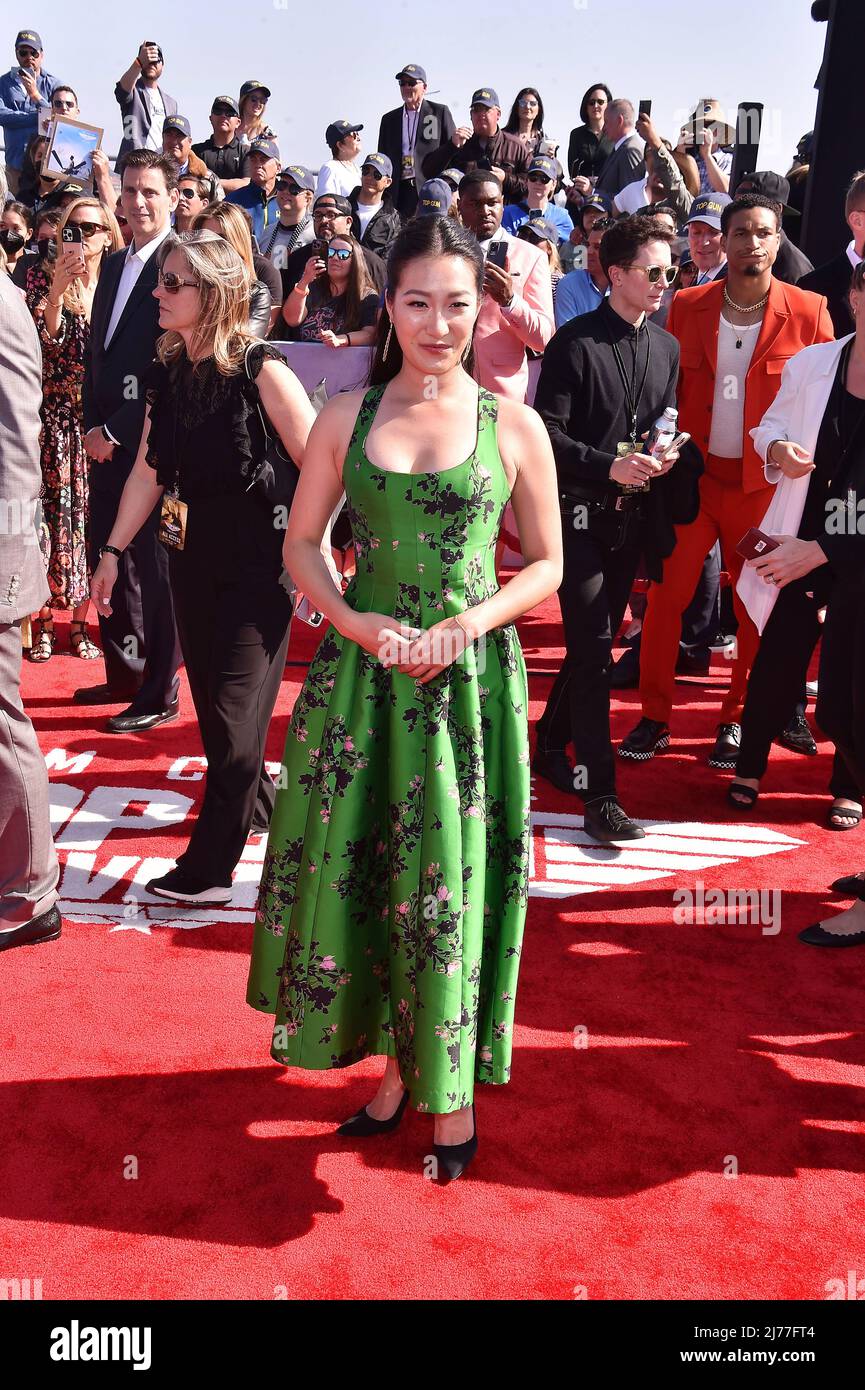 SAN DIEGO, CA - MAY 04: Kara Wang attends the 'Top Gun: Maverick' World
