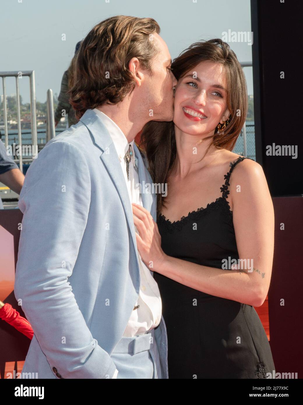 04 May 2022 San Diego, California Lewis Pullman and Rainey Qualley