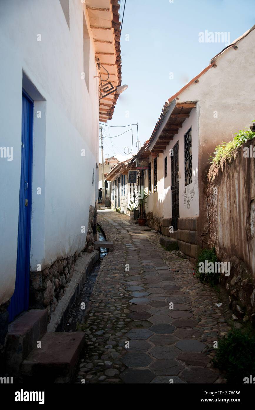 Cusco Back Streets Stock Photo