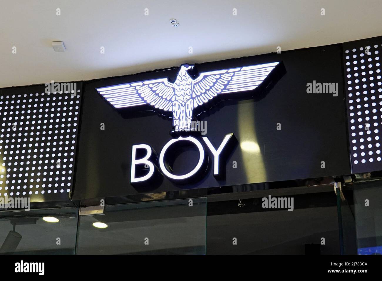 BOY clothing store seen in Changzhou Stock Photo Alamy