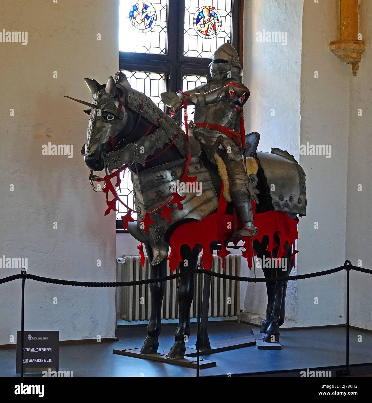 Medieval Knight And Horse Armor