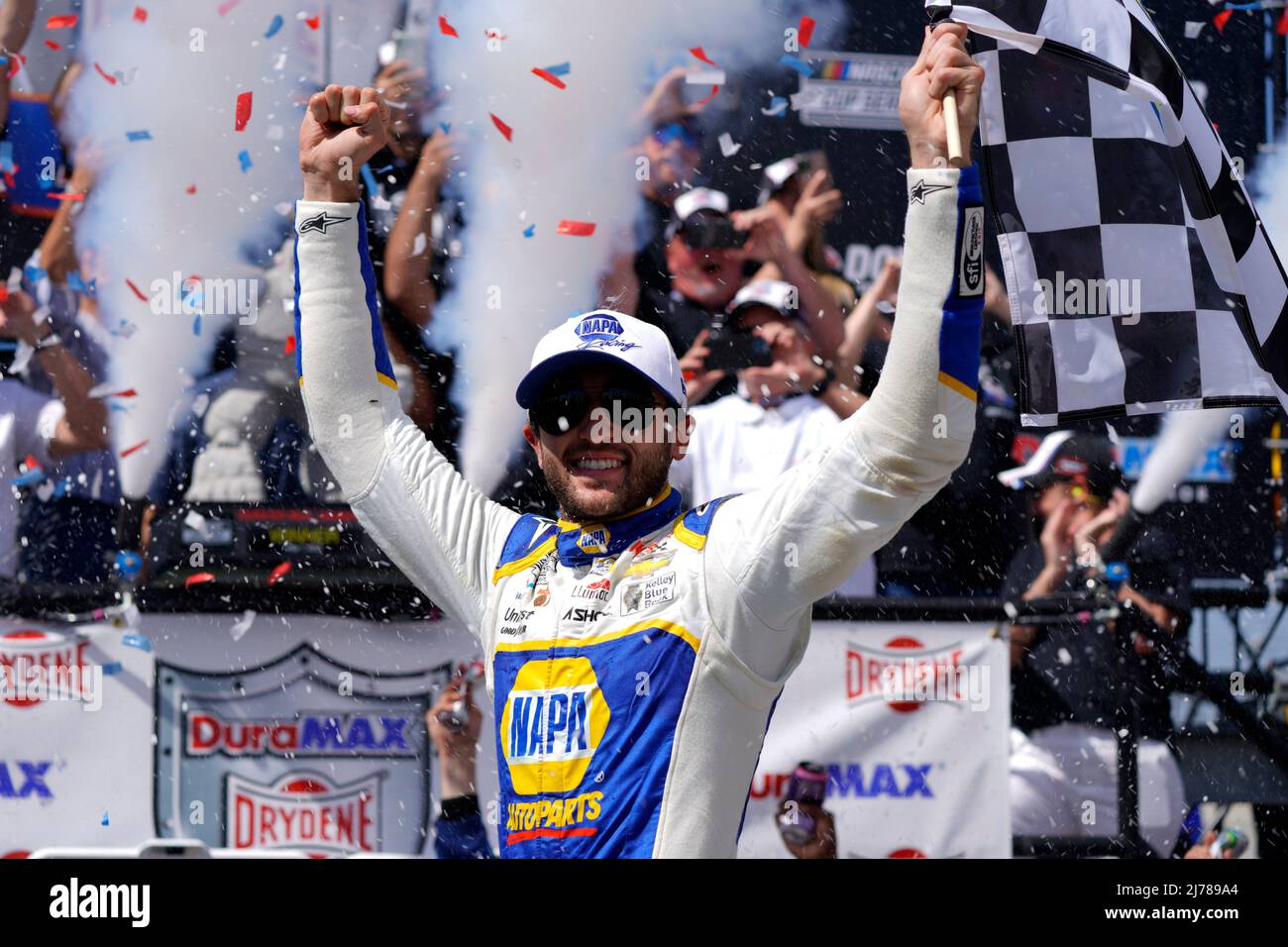 May 2, 2022, Dover, DE, United States of America: Chase Elliott wins ...